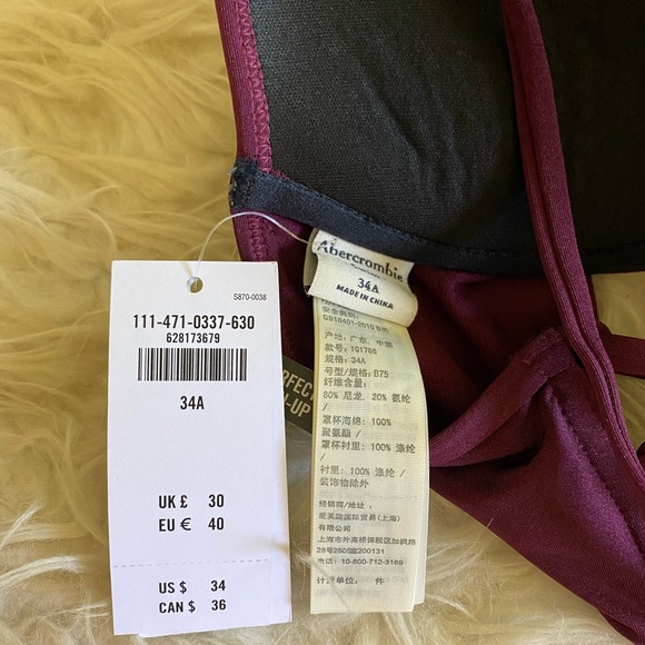 Abercrombie Push-up Bikini Top NEW - Picture 5 of 5